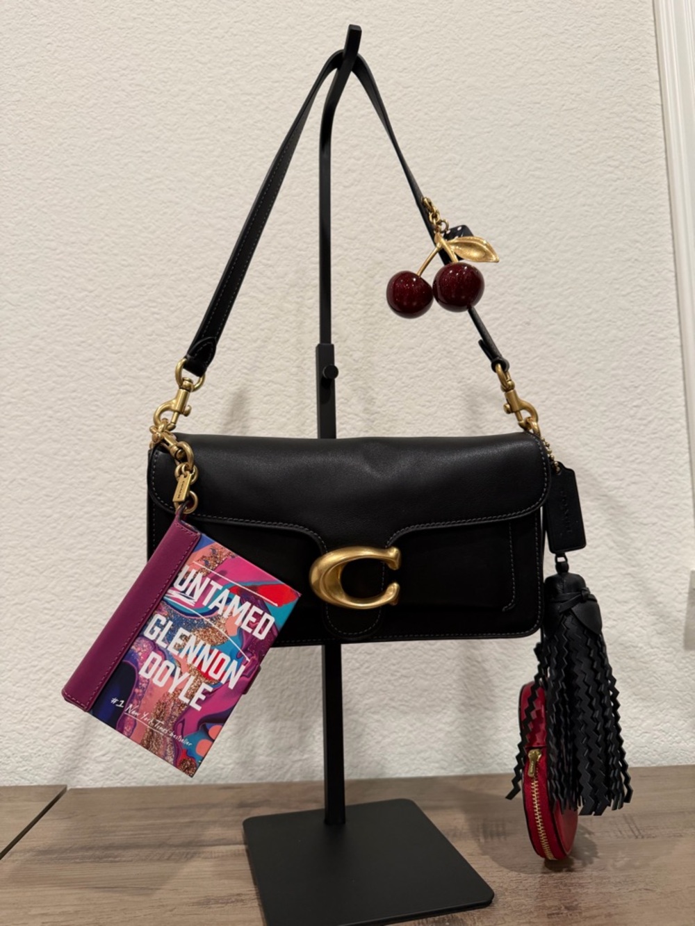 SOLD π Coach Book Bag Charm - Untamed By Glennon Doyle - Picture 5 of 7